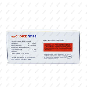 PRECHOICE NT 25 Tablet 10's