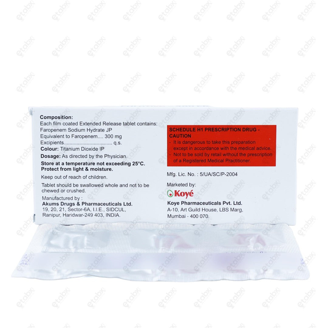 Farotive 300 ER Tablet 10's