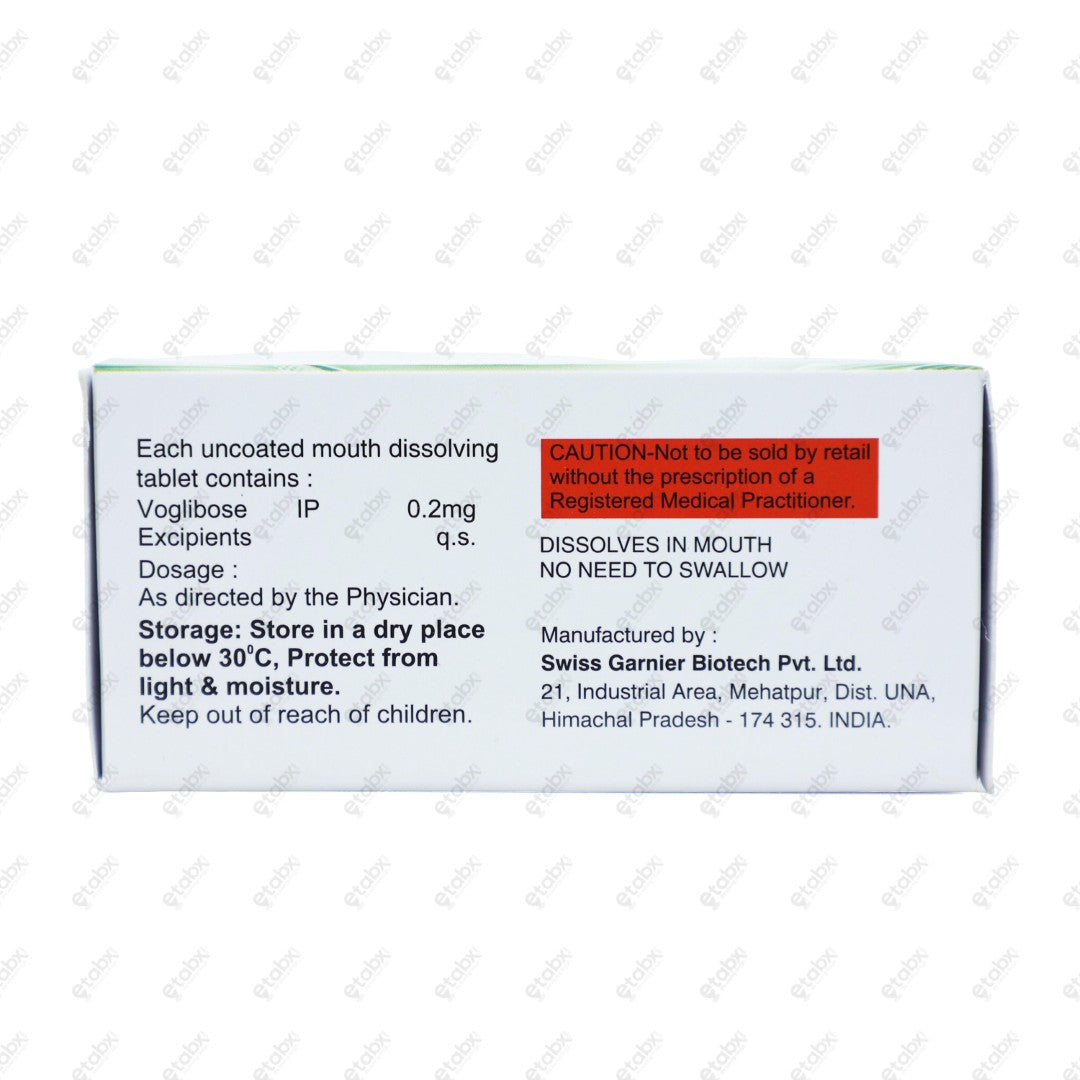 Voglifin 0.2mg Tablet 10s