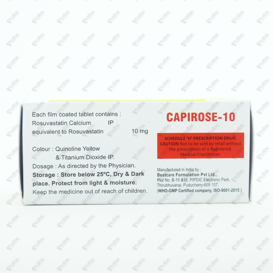 CAPIROSE 10 Tablets 10's