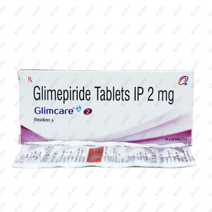 Glimcare 2mg Tablet 10's