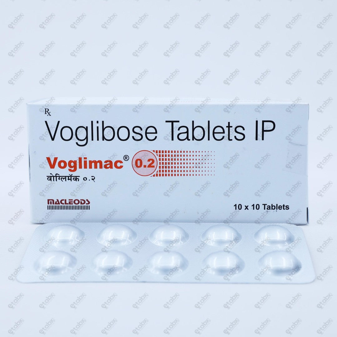 Voglimac 0.2mg Tablets 10's