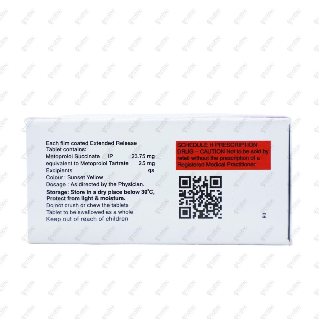 Metofin ER 25mg Tablet 10's
