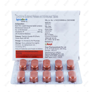Spirodin M Tablet 10's