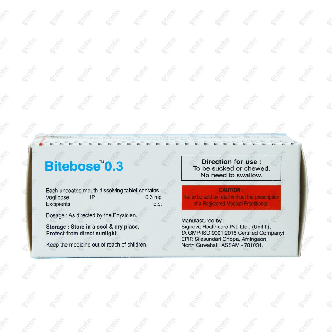 BITEBOSE 0.3mg Tablet 10