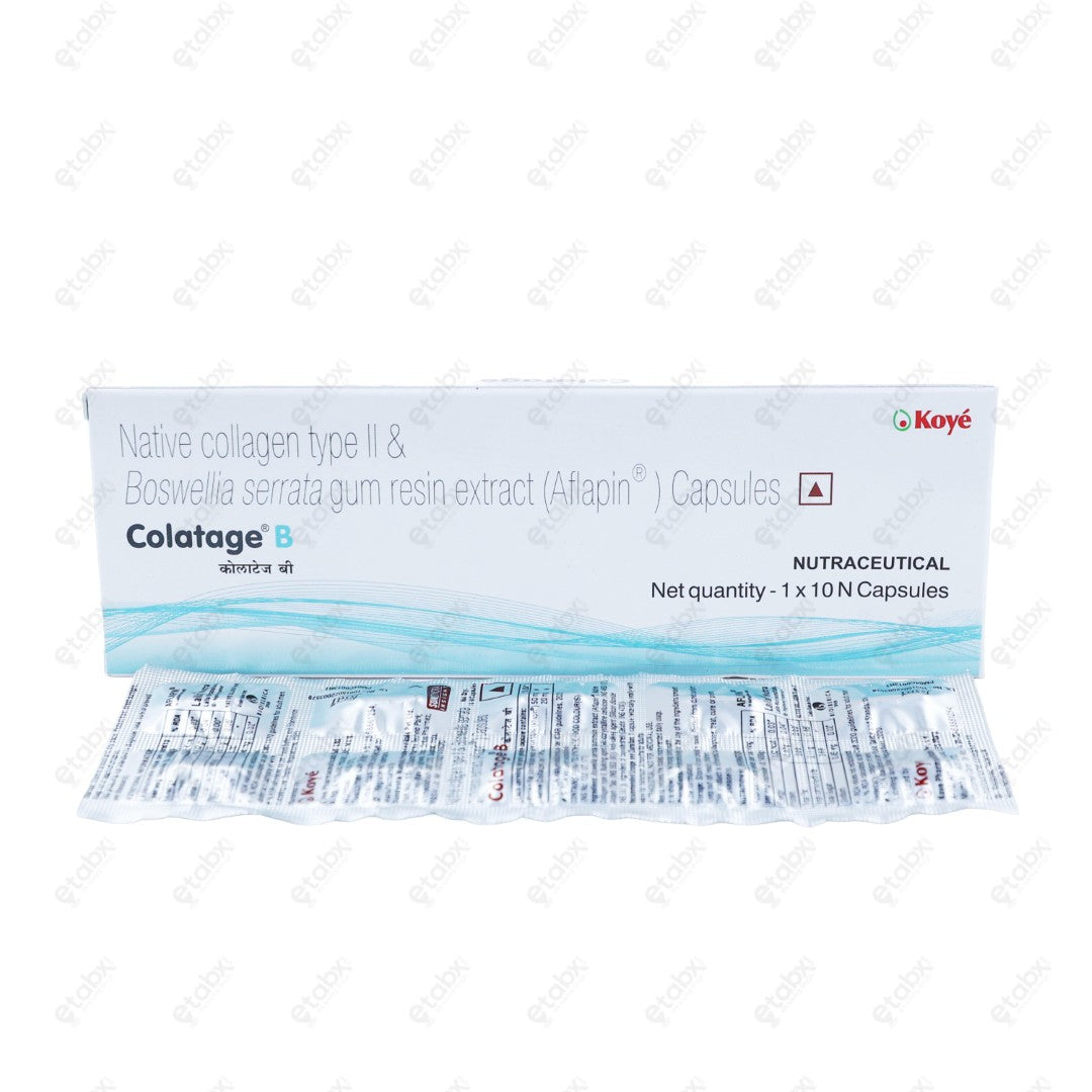 Colatage B Capsule 10's