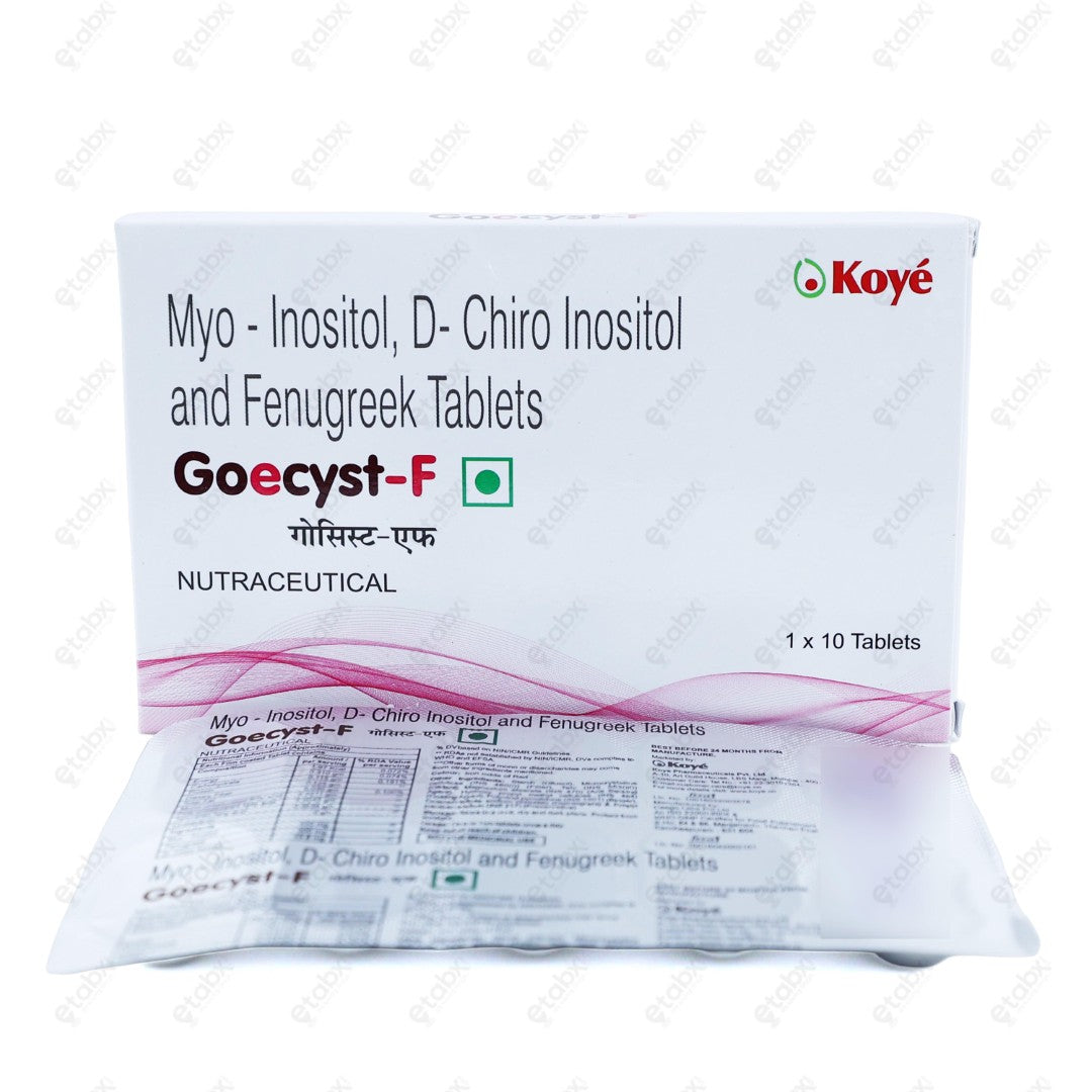 Goecyst F Tablets 10's