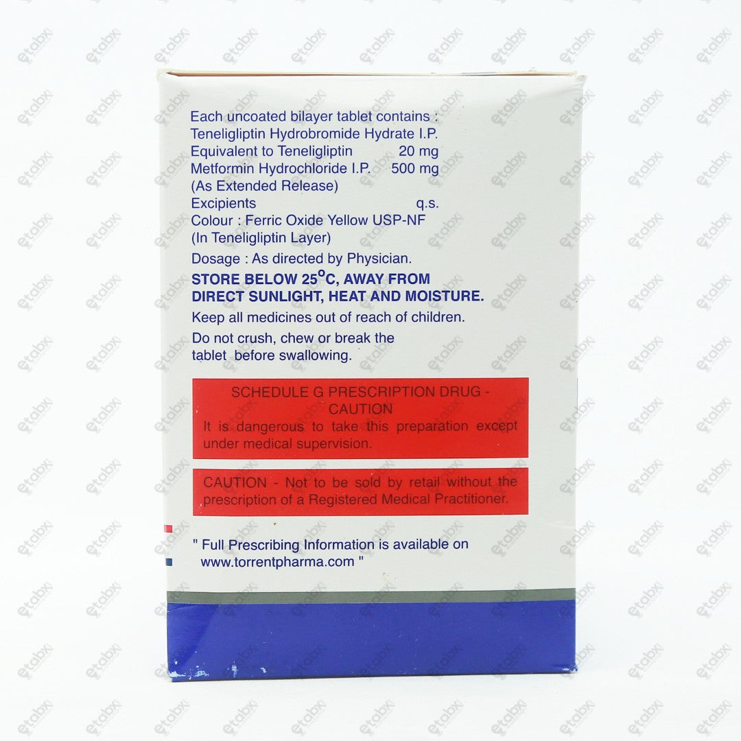 Tenepure M 500 Tablets 15's