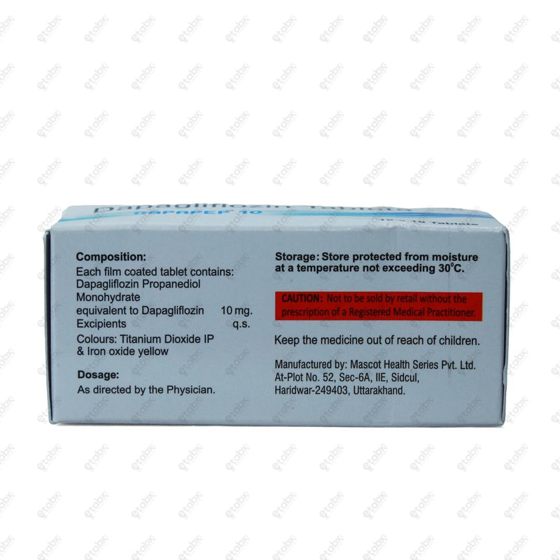 Dapapep 10mg Tablet 10's