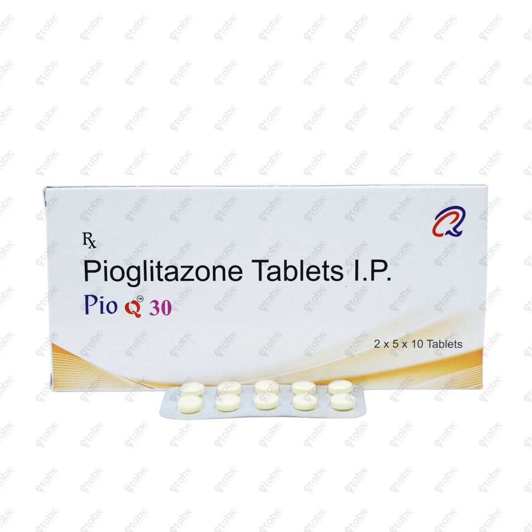 Pio Q 30mg Tablet 10's