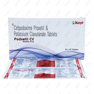 PODXETIL CV Tablet 10's