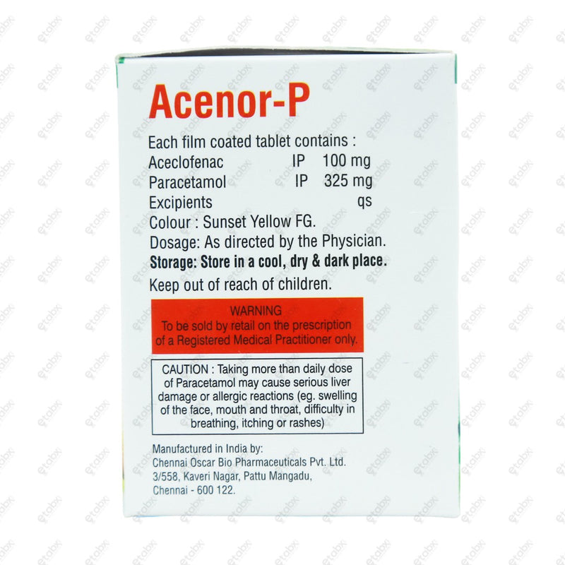 ACENOR P Tablet 10's