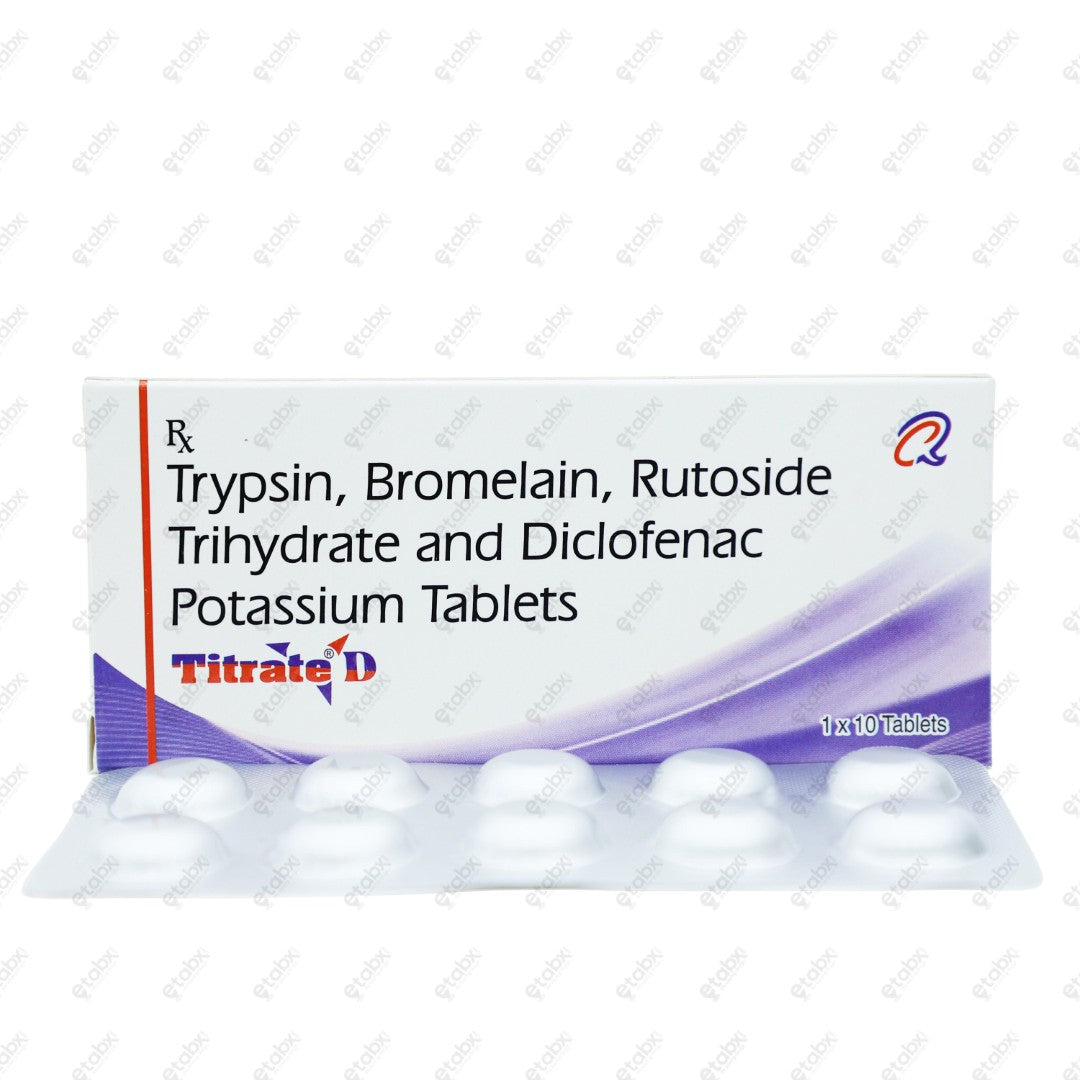 Titrate D Tablet 10's