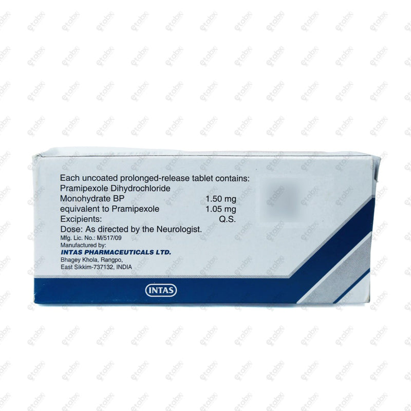 Pramirol SR 1.05mg Tablet 10's