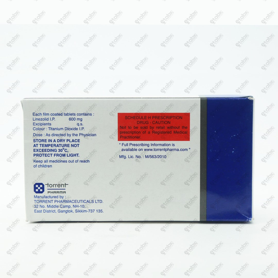 Linox 600mg Tablets 10'S