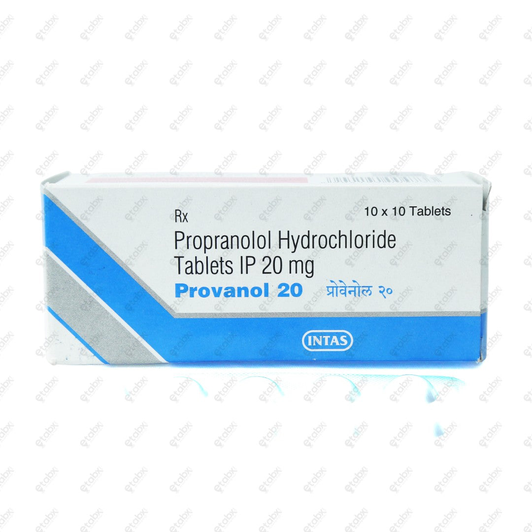 Provanol 20mg Tablet 10's
