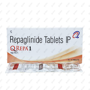 Q Repa 1mg Tablet 10's