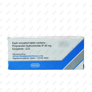 Provanol 20mg Tablet 10's