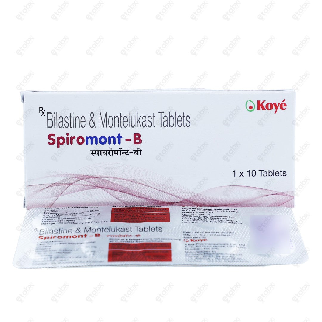 SPIROMONT B Tablet 10