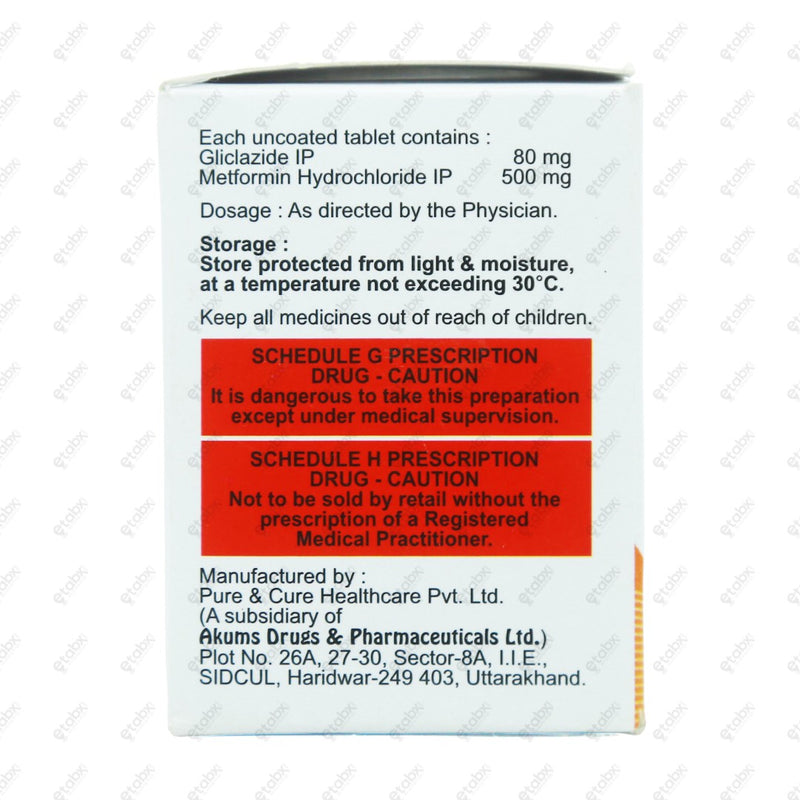 Gliclafin M Tablet 10's