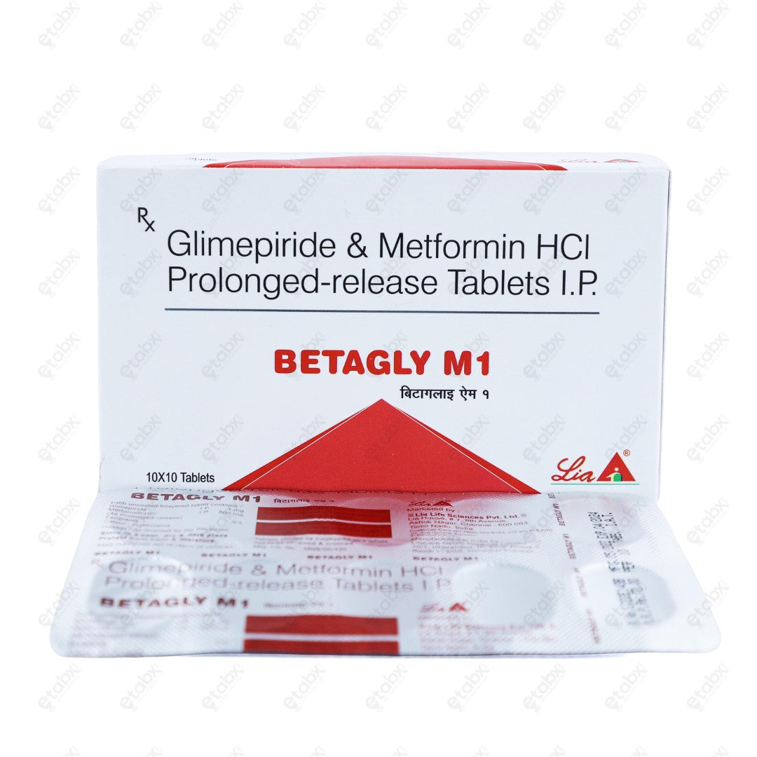 Betagly M1 Tablet 10's