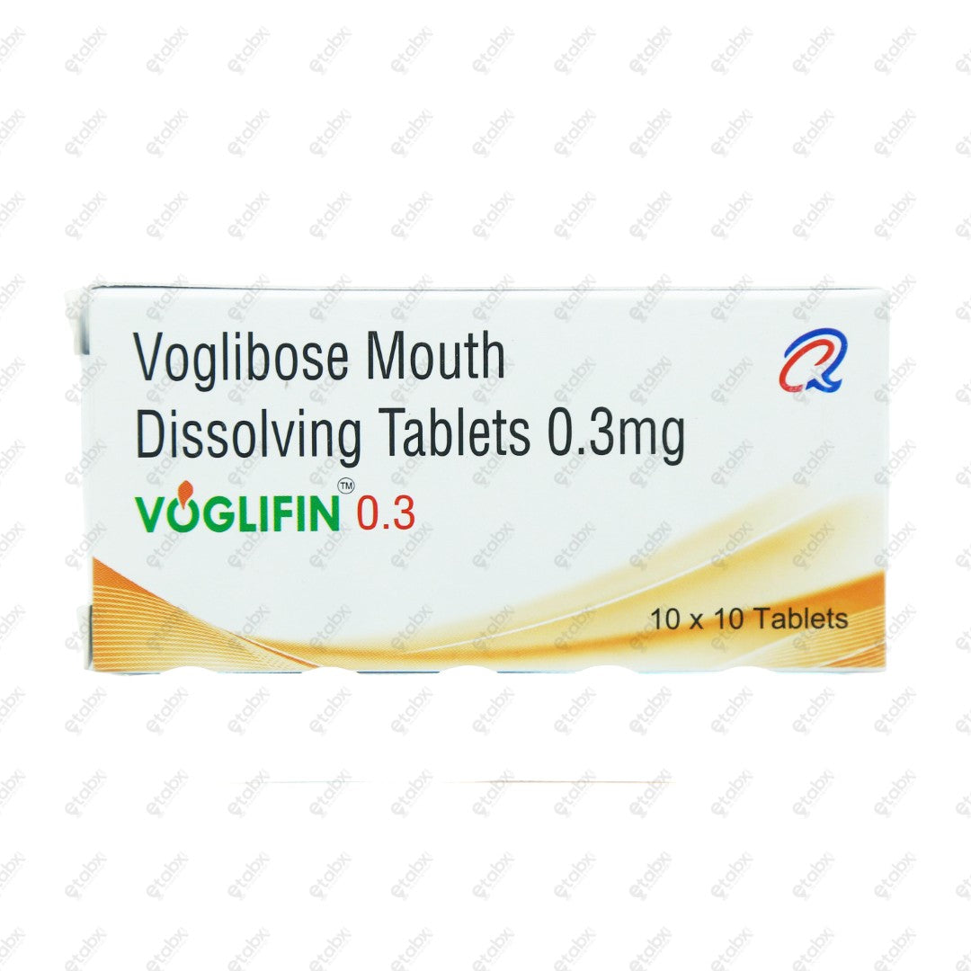 Voglifin 0.3 Tablet 10's