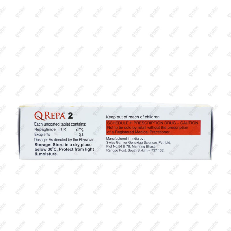 Q Repa 2mg Tablet 10's