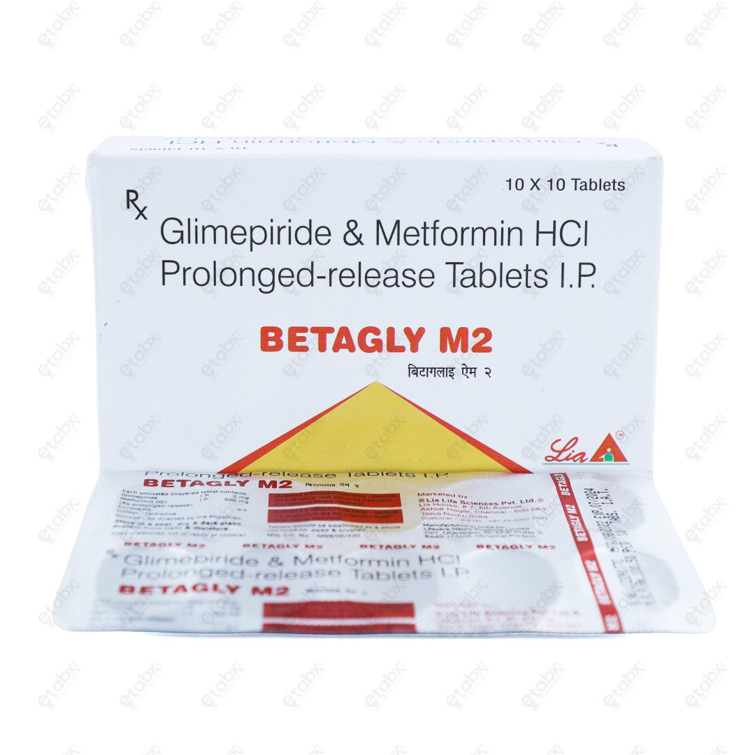 Betagly M2 Tablet 10's