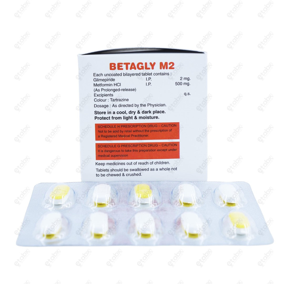 Betagly M2 Tablet 10's