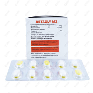 Betagly M2 Tablet 10's