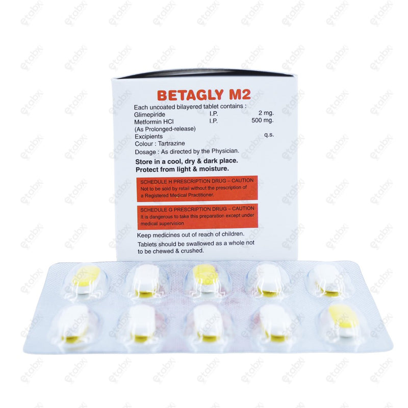 Betagly M2 Tablet 10's