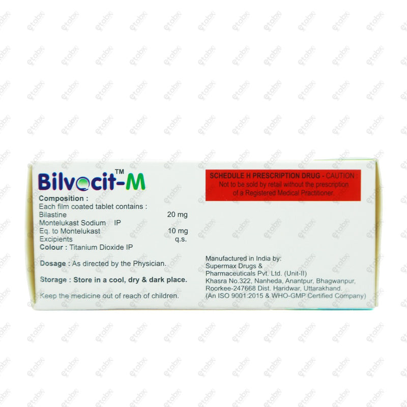 Bilvocit M Tablet 10's