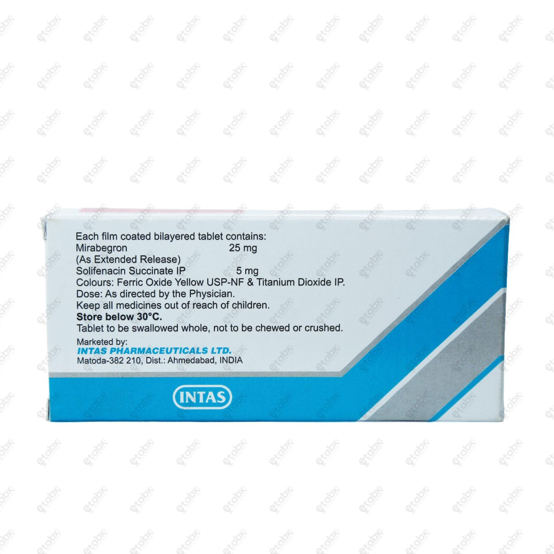 MEGATAS S 25mg Tablet 10's