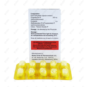 PREGCERT 200mg Capsule 10's