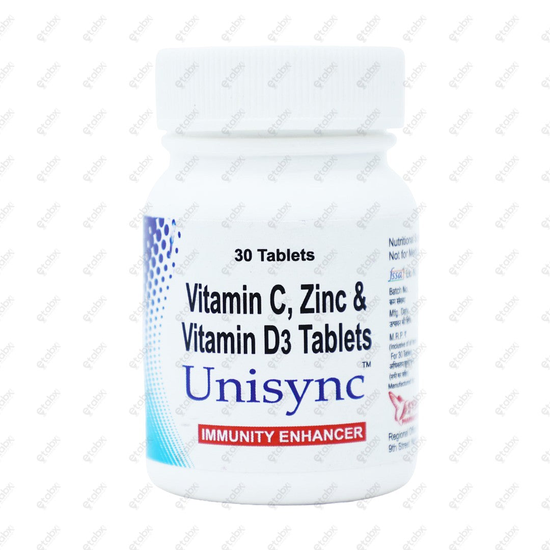Unisync Tablets 30's