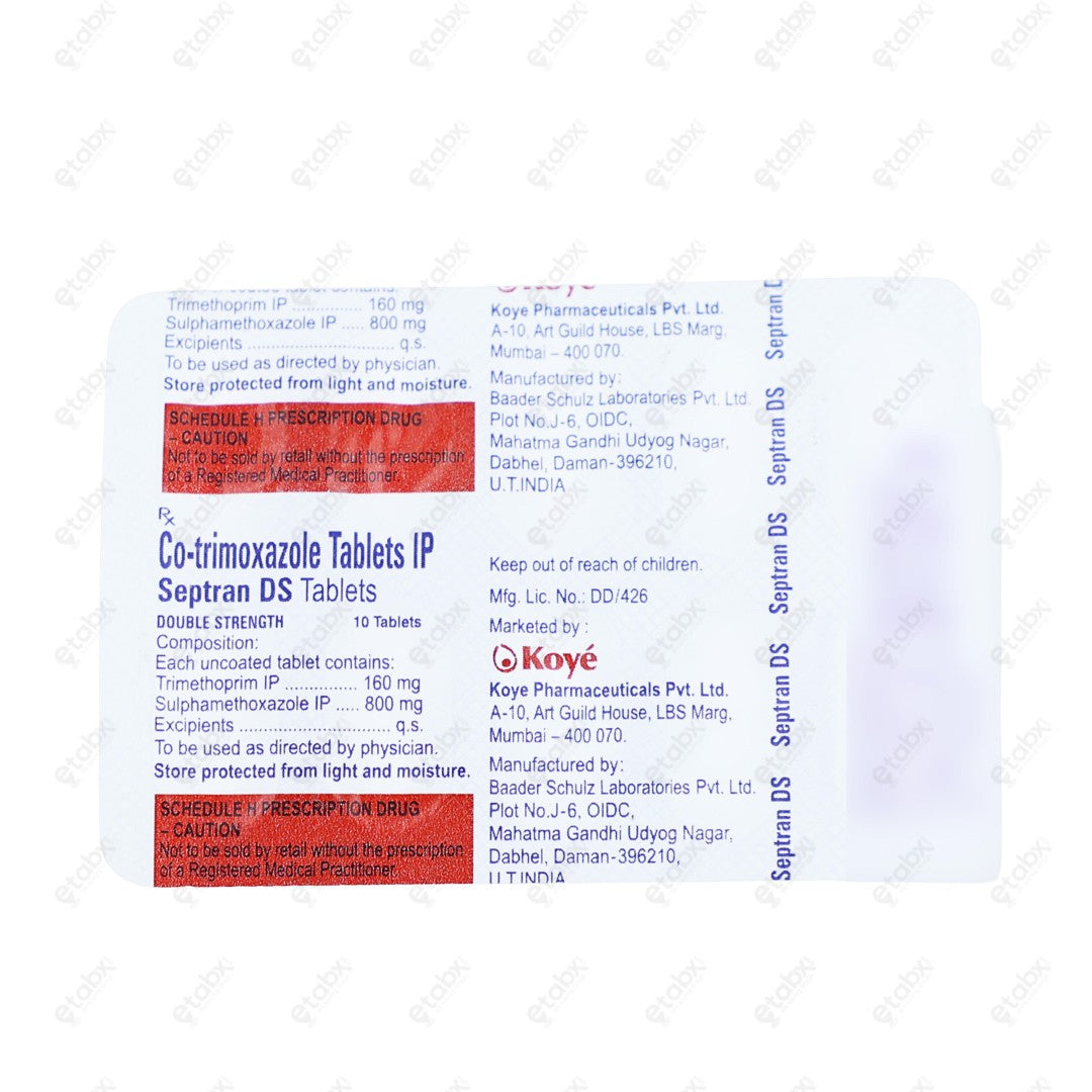 Septran DS Tablet 10's