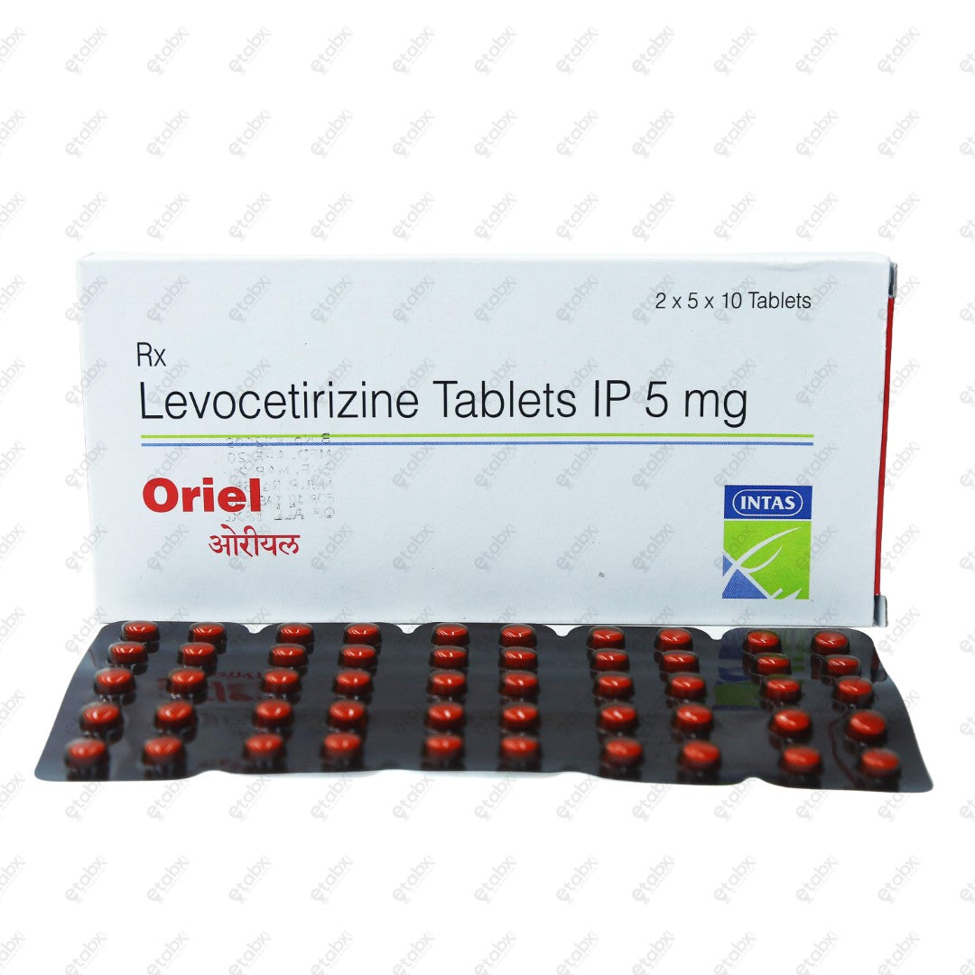 Oriel 5mg Tablet 10's