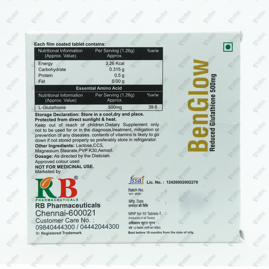 BenGlow Tablets 10's