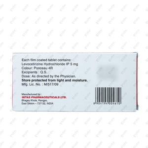 Oriel 5mg Tablet 10's