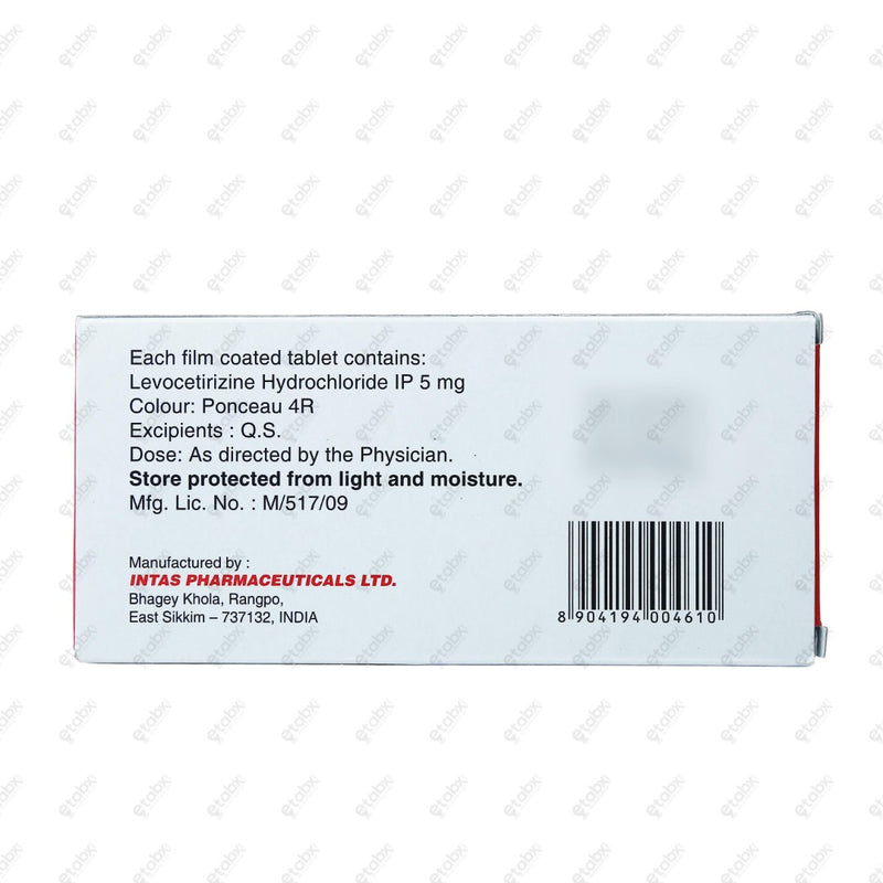 Oriel 5mg Tablet 10's