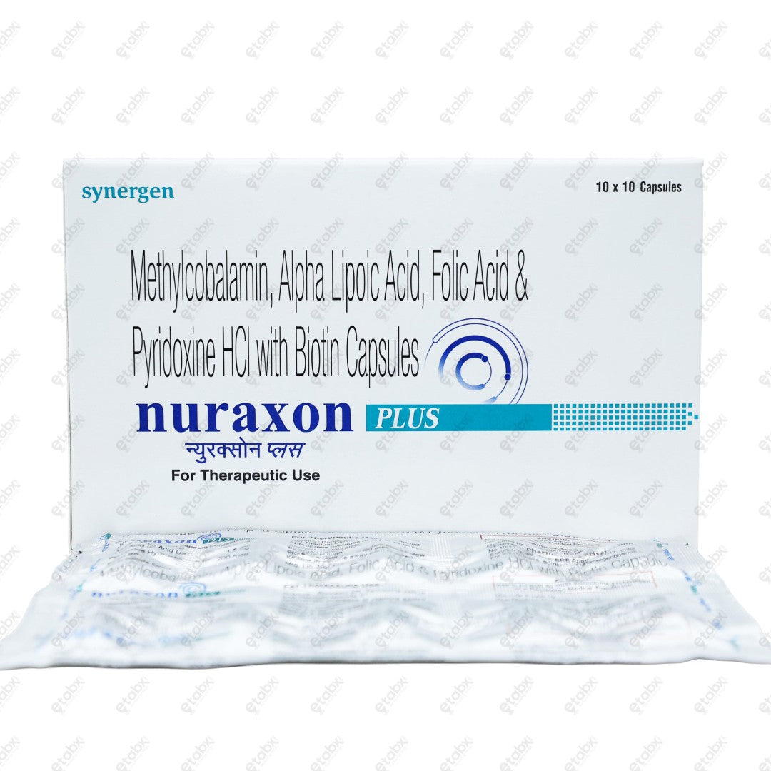 Nuraxon Plus Capsule 10's