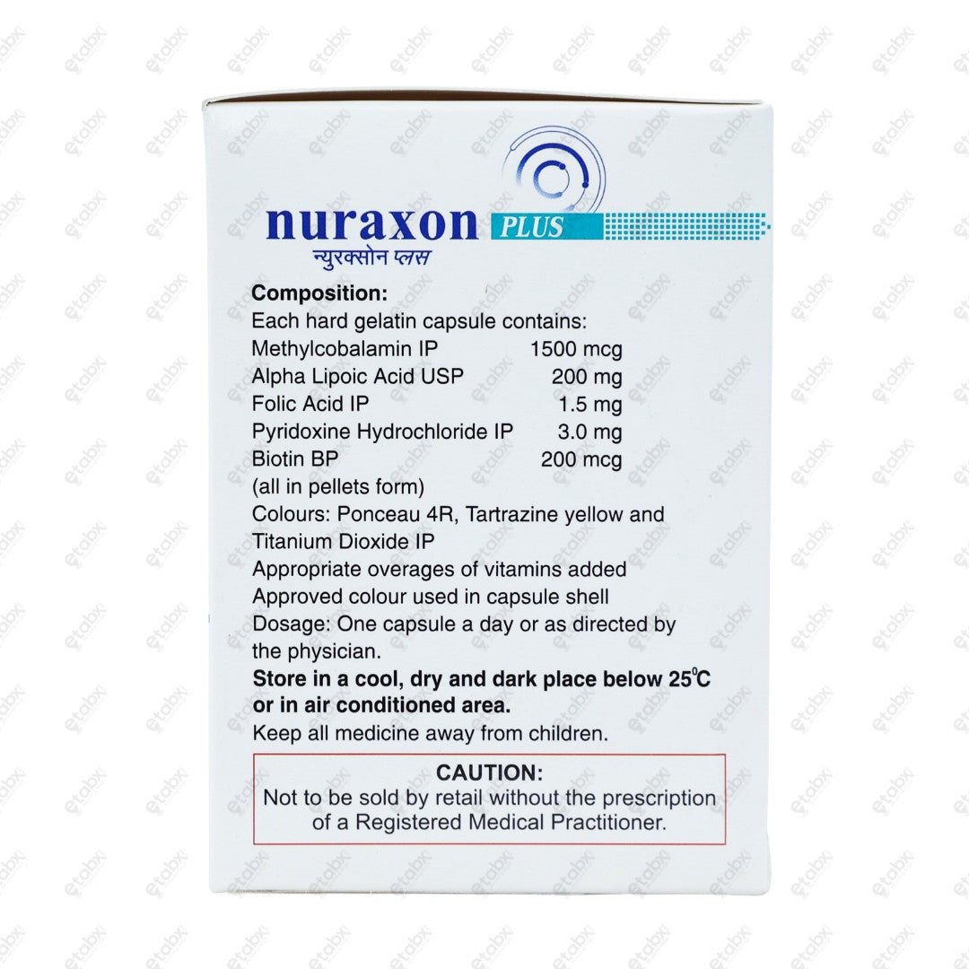 Nuraxon Plus Capsule 10's
