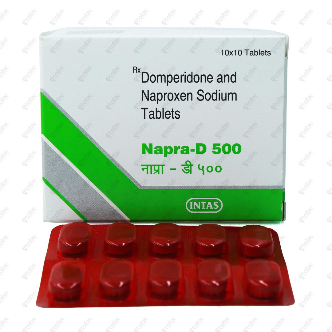 NAPRA D 500MG Tablet 10's
