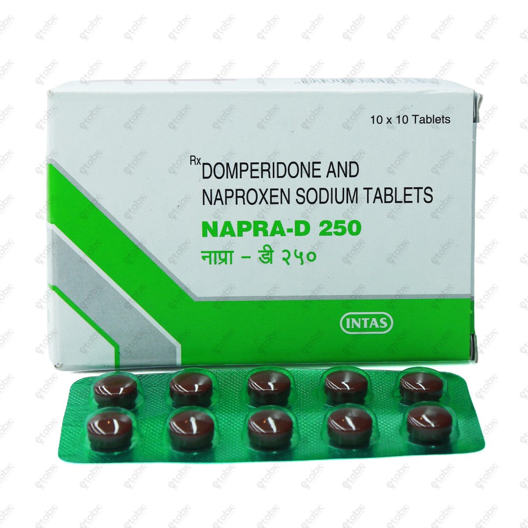 NAPRA D 250mg Tablets (10's)
