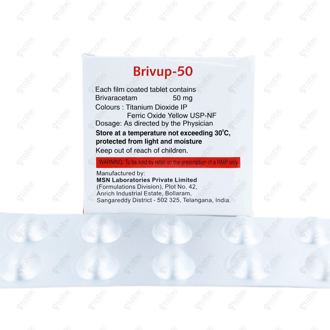Brivup 50mg Tablet