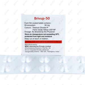 Brivup 50mg Tablet