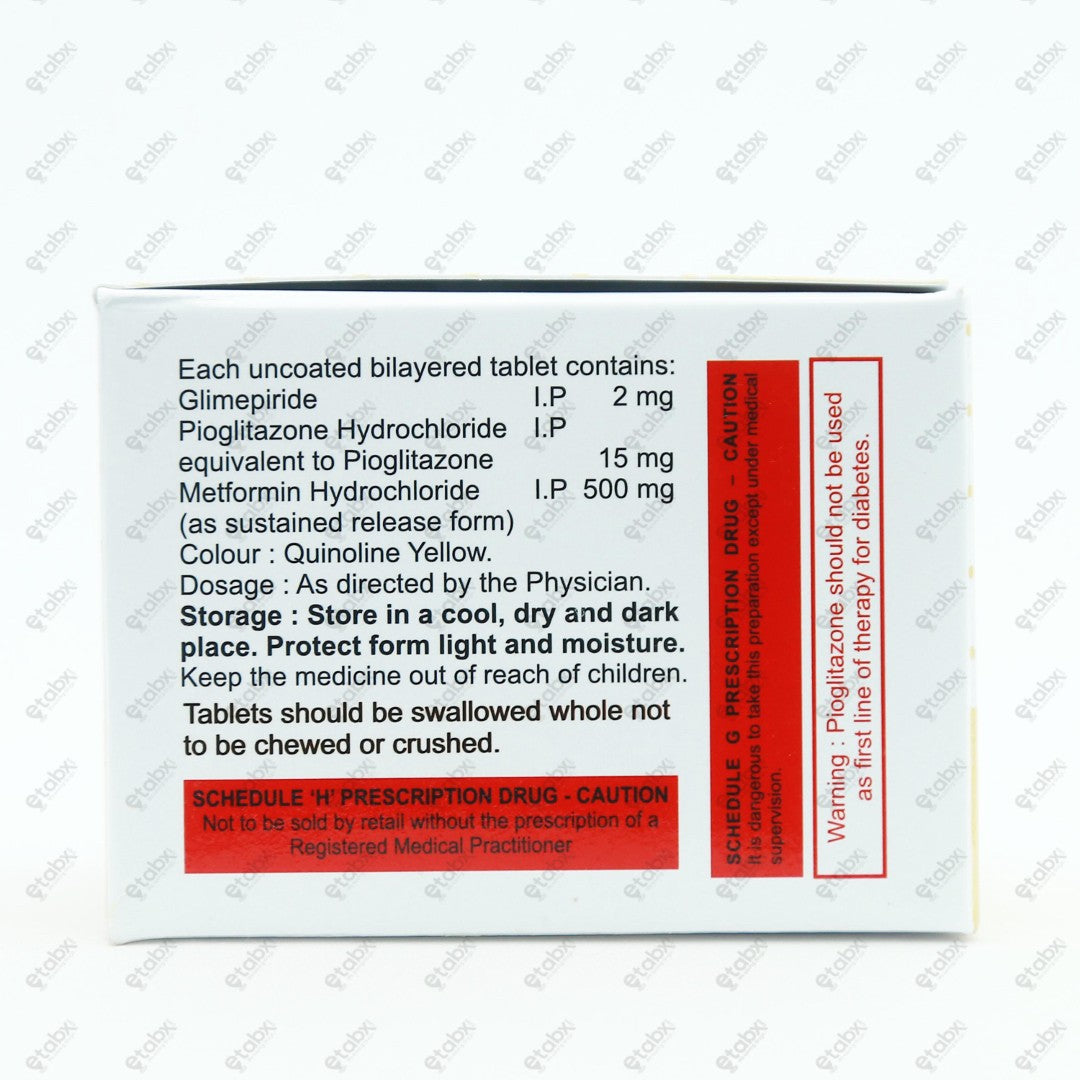Triglucobeat 2 Tablet 10's