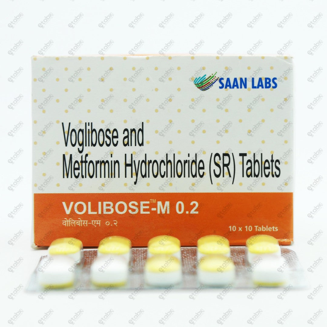 Volibose M 0.2 Tablet 10's