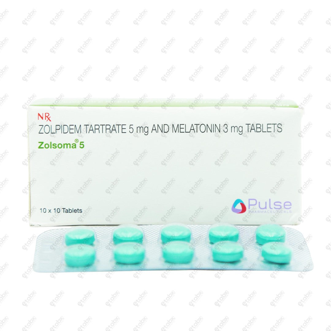 Zolsoma 5 Tablet 10's