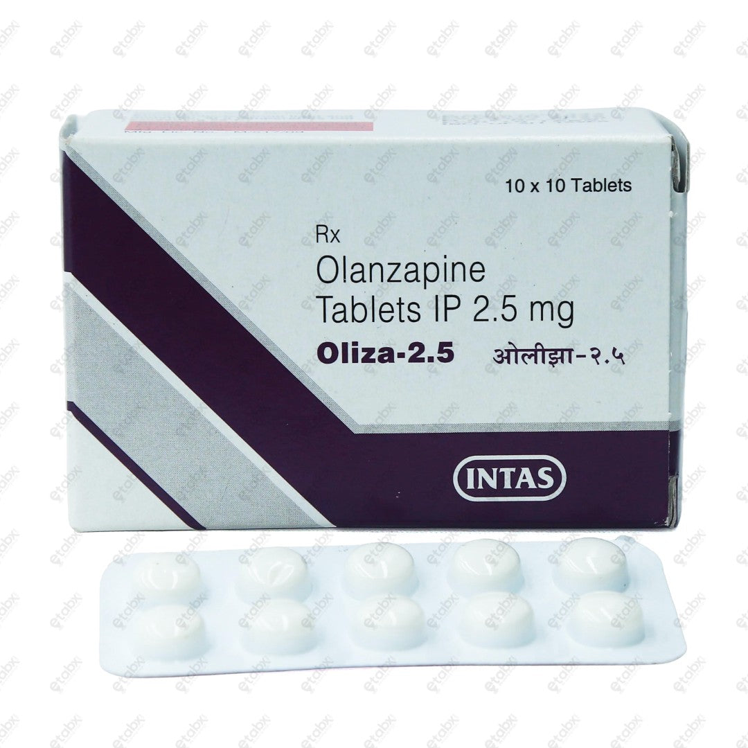 Oliza 2.5mg Tablet 10's